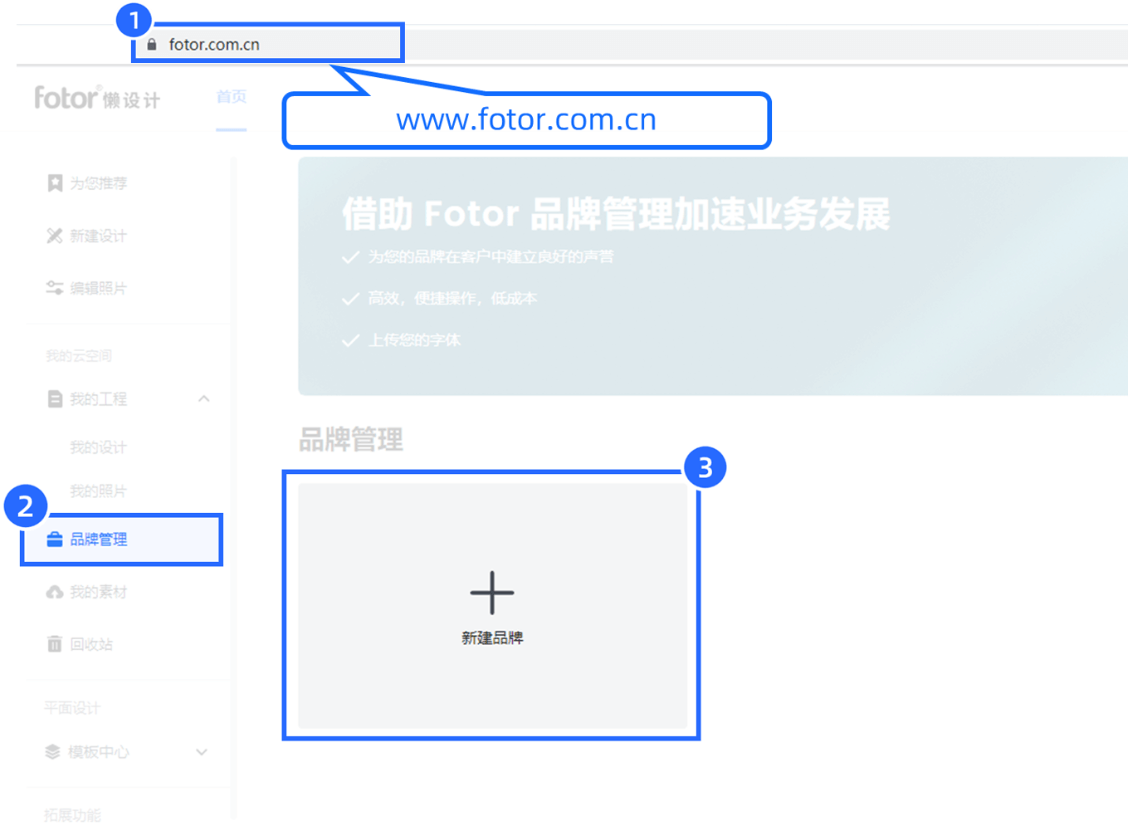 Fotor懒设计品牌管理